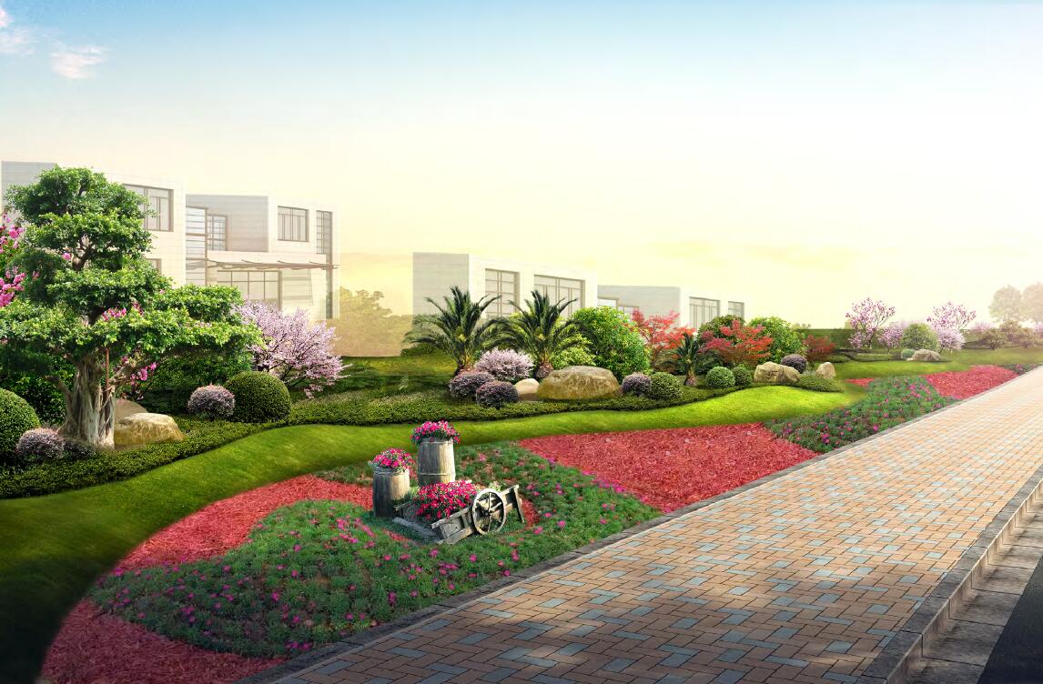 信阳市城市道路绿化景观规划设计